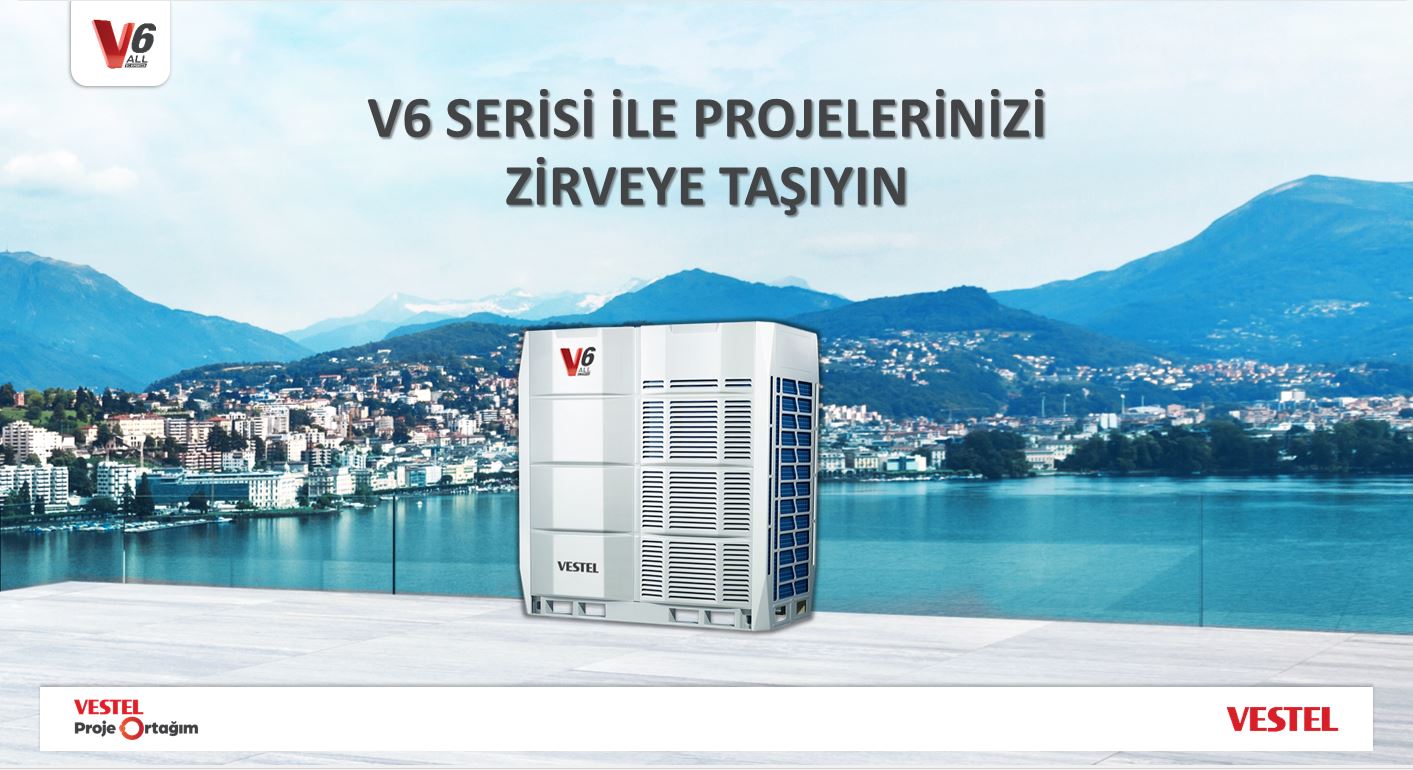 Vestel Proje Ortağım, VRF iklimlendirme sistemlerinde ikinci nesil ürünlerini sektörün beğenisine sundu 